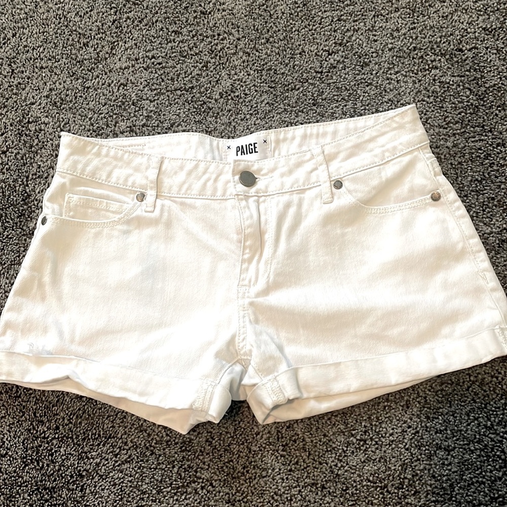 White shorts